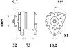 Генератор MAHLE / KNECHT MG535 (фото 2)