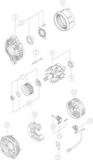 Генератор MAHLE / KNECHT MG575 (фото 1)