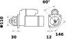 Стартер MAHLE / KNECHT MS107 (фото 2)