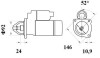 Стартер MAHLE / KNECHT MS25 (фото 2)