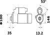 Стартер MAHLE / KNECHT MS286 (фото 2)