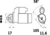 Стартер MAHLE / KNECHT MS414 (фото 2)