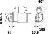 Стартер MAHLE / KNECHT MS68 (фото 2)