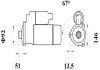 Стартер MAHLE / KNECHT MS 765 (фото 2)