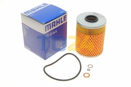 Масляний фільтр MAHLE / KNECHT OX68D (фото 1)