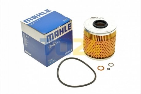 Масляный фильтр MAHLE / KNECHT OX91D (фото 1)