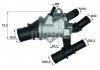 Термостат MAHLE / KNECHT TI 162 88 (фото 1)