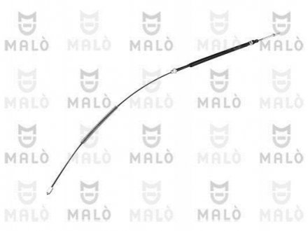 Трос ручного гальма MALO 21612 (фото 1)