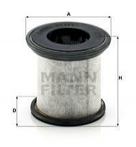 Фильтр системы вентиляции картера MANN LC 10 001 X (фото 1)