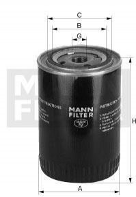 Масляный фильтр MANN W 11 102/33 (фото 1)