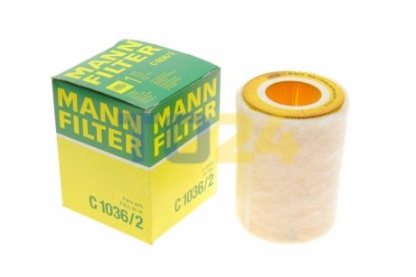 Воздушный фильтр MANN C 1036/2 (фото 1)