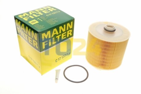 Повітряний фільтр MANN C17137/1X (фото 1)