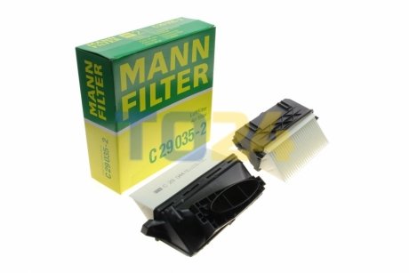 Повітряний фільтр (2 шт.) MANN C29035-2 (фото 1)