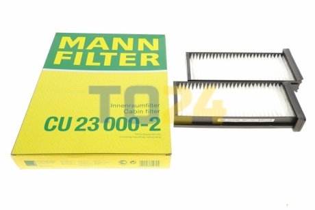 Фильтр салона (2 шт.) MANN CU23000-2 (фото 1)