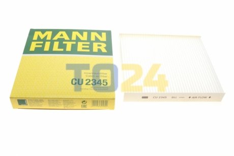 Фільтр салону MANN CU2345 (фото 1)