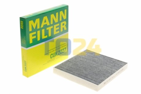 Вугільний фільтр салону MANN CUK2227 (фото 1)