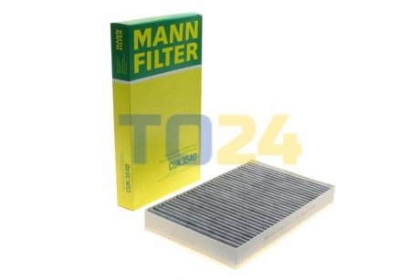 Вугільний фільтр салону MANN CUK3540 (фото 1)