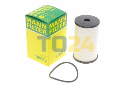 Масляний фільтр АКПП (+прокладка піддону) MANN H6003z (фото 1)