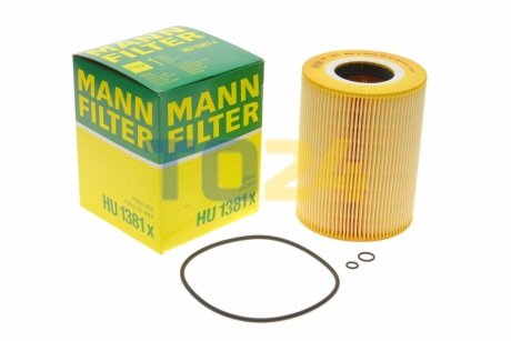Масляний фільтр MANN HU 1381x (фото 1)