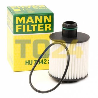 Масляний фільтр MANN HU7042Z (фото 1)