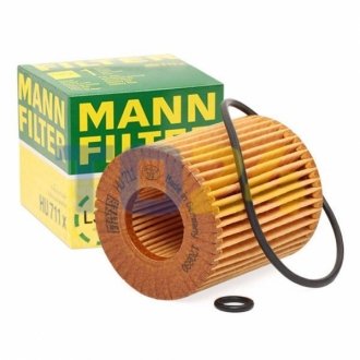 Масляный фильтр MANN HU711X (фото 1)