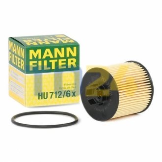 Масляный фильтр MANN HU712/6X (фото 1)