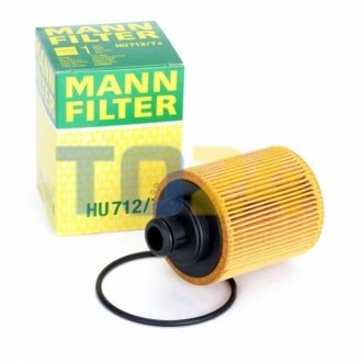 Масляний фільтр MANN HU712/7X (фото 1)