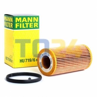 Масляний фільтр MANN HU719/6X (фото 1)