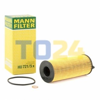 Масляный фильтр MANN HU721/5X (фото 1)