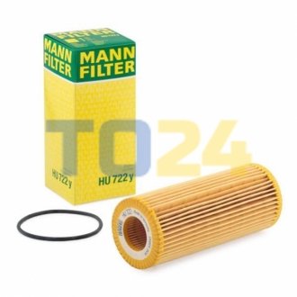 Масляный фильтр MANN HU722Y (фото 1)
