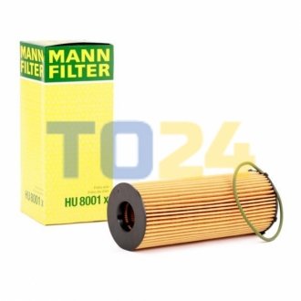 Масляний фільтр MANN HU8001X (фото 1)