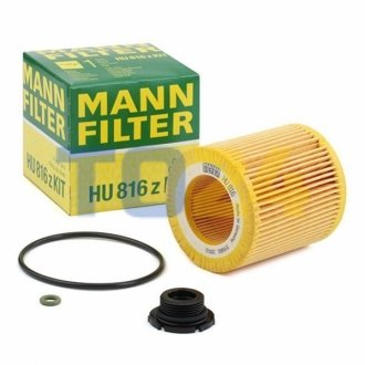 Масляний фільтр MANN HU816ZKIT (фото 1)