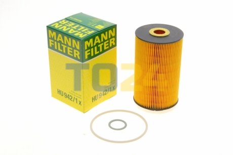 Масляный фильтр MANN HU942/1X (фото 1)