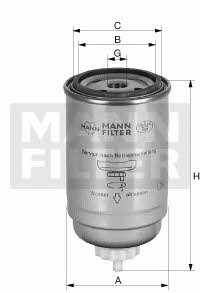 Топливный фильтр MANN PL 150 (фото 1)