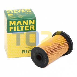 Топливный фильтр MANN PU 742 (фото 1)