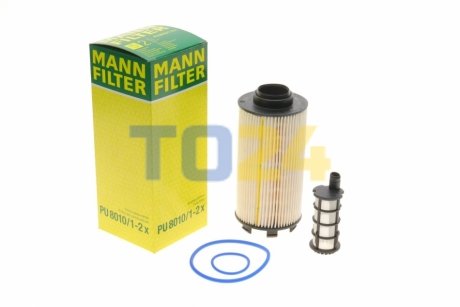 Топливный фильтр MANN PU 8010/1-2 X (фото 1)
