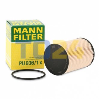 Топливный фильтр (сменный элемент) MANN PU936/1X (фото 1)