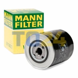 Масляний фільтр MANN W 1140/2 (фото 1)