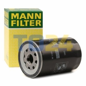 Масляный фильтр MANN W 1160 (фото 1)