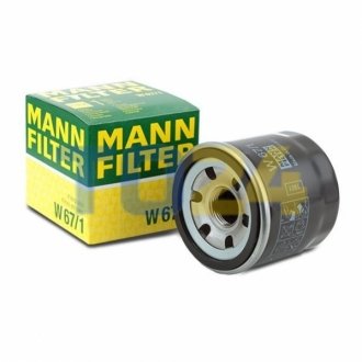 Масляний фільтр MANN W67/1 (фото 1)
