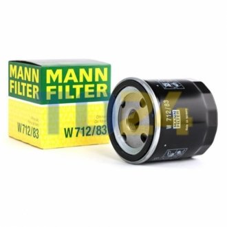 Масляний фільтр MANN W712/83 (фото 1)