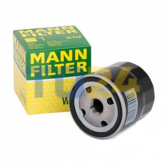 Масляный фильтр MANN W712 (фото 1)