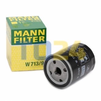 Масляний фільтр MANN W713/9 (фото 1)