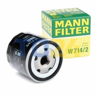 Масляный фильтр MANN W714/2 (фото 1)