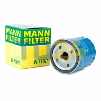 Масляный фильтр MANN W716/1 (фото 1)