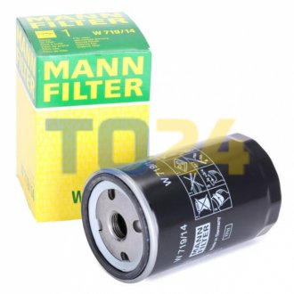 Масляный фильтр MANN W719/14 (фото 1)