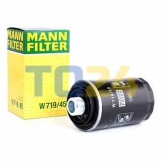 Масляный фильтр MANN W719/45 (фото 1)