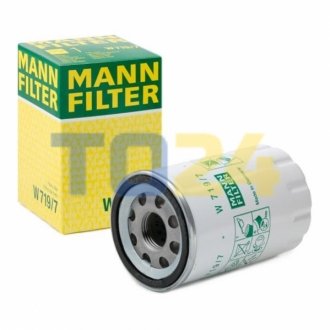 Масляный фильтр MANN W 719/7 (фото 1)