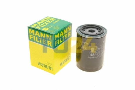 Масляный фильтр MANN W 818/81 (фото 1)