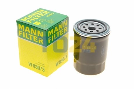 Масляный фильтр MANN W830/3 (фото 1)